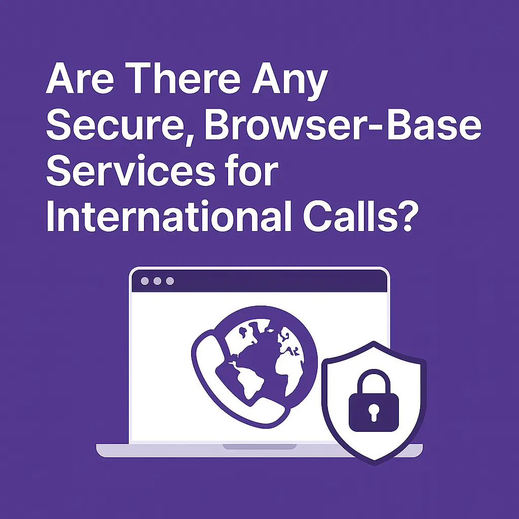 Secure Browser-Based International Calls