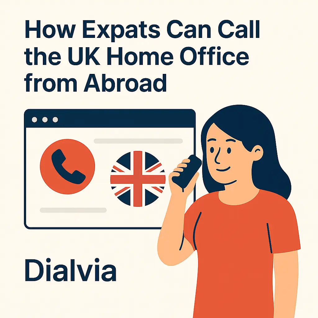 Call the UK Home Office from Abroad
